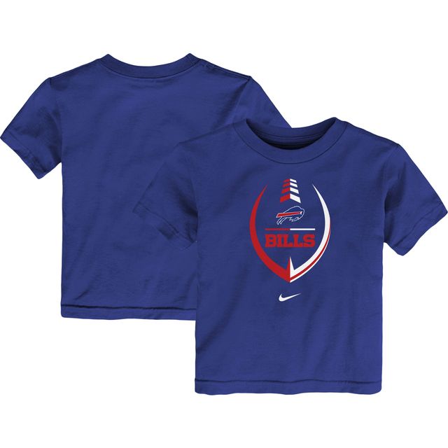 Nike Royal Buffalo Bills Icon Wordmark pour tout-petit - T-shirt