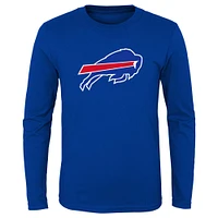 Toddler Royal Buffalo Bills Primary Logo Long Sleeve T-Shirt