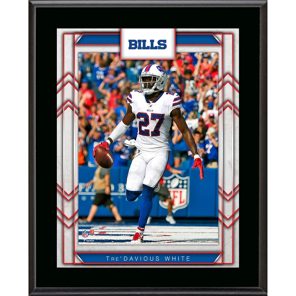 Tre'Davious White Buffalo Bills 10.5" x 13" Player Sublimated Plaque