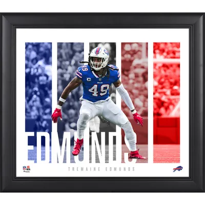 Lids Tremaine Edmunds Buffalo Bills Fanatics Authentic Facsimile Signature  Framed 11 x 14 Spotlight Photograph