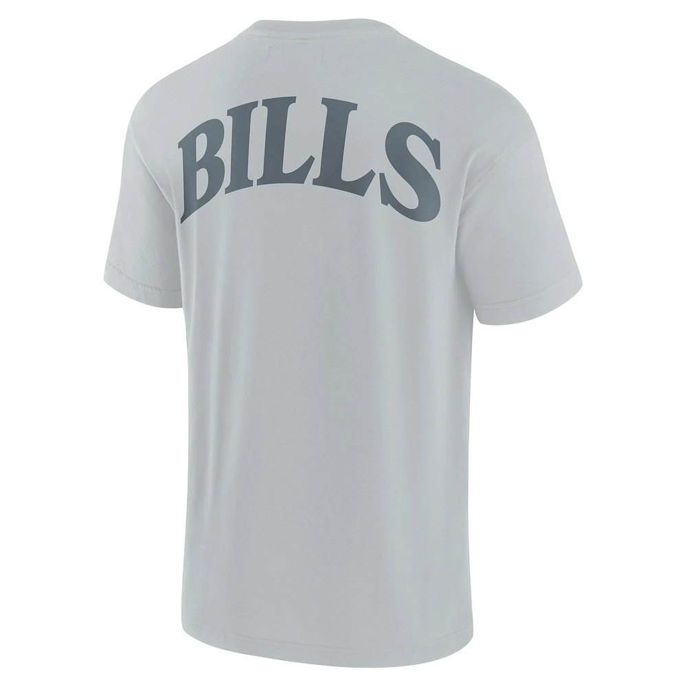 Unisex Fanatics  Gray Buffalo Bills Elements Iconic T-Shirt