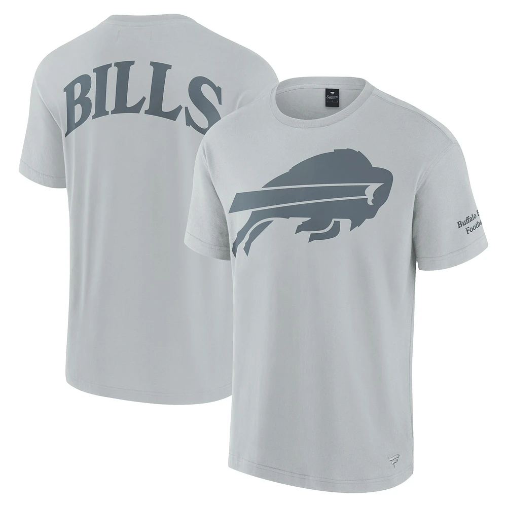 Unisex Fanatics  Gray Buffalo Bills Elements Iconic T-Shirt