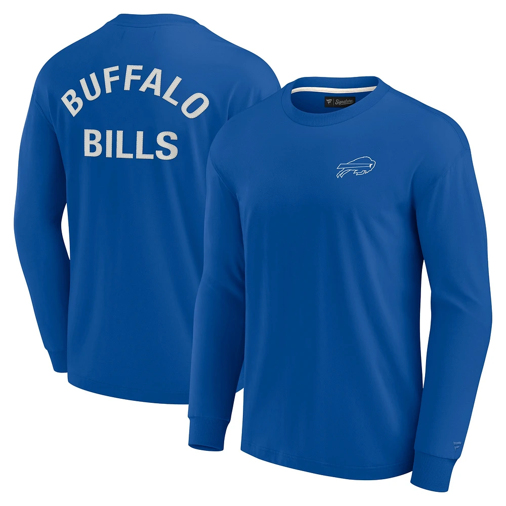 Unisex Fanatics Royal Buffalo Bills Elements Super Soft Long Sleeve T-Shirt