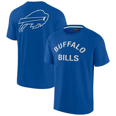 T-shirt unisexe Fanatics Royal Buffalo Bills Elements super doux à manches courtes