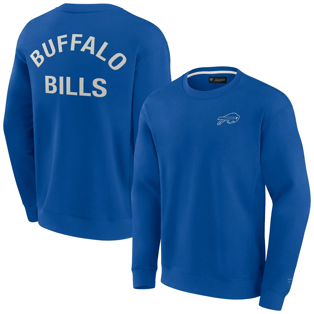 Sweat-shirt unisexe Fanatics Royal Buffalo Bills super doux