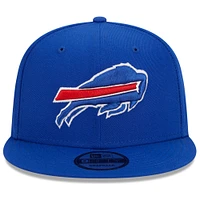 Casquette unisexe New Era Royal Buffalo Bills The NFL ASL Collection par Love Sign Side Patch 9FIFTY Snapback