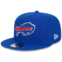 Casquette unisexe New Era Royal Buffalo Bills The NFL ASL Collection par Love Sign Side Patch 9FIFTY Snapback