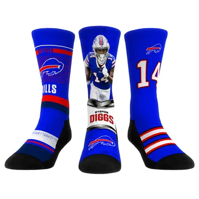 Lids Buffalo Bills Rock Em Socks Unisex Disney Three-Pack Crew Set