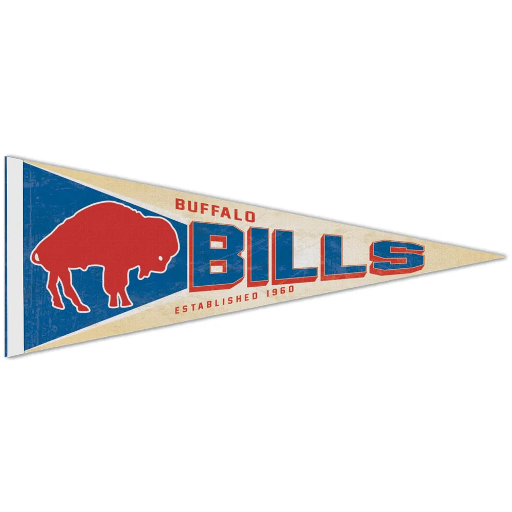 Buffalo Bills WinCraft 13 x 32 Retro Logo Pennant