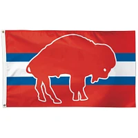 WinCraft Buffalo Bills 3' x 5' Drapeau unilatéral avec logo historique