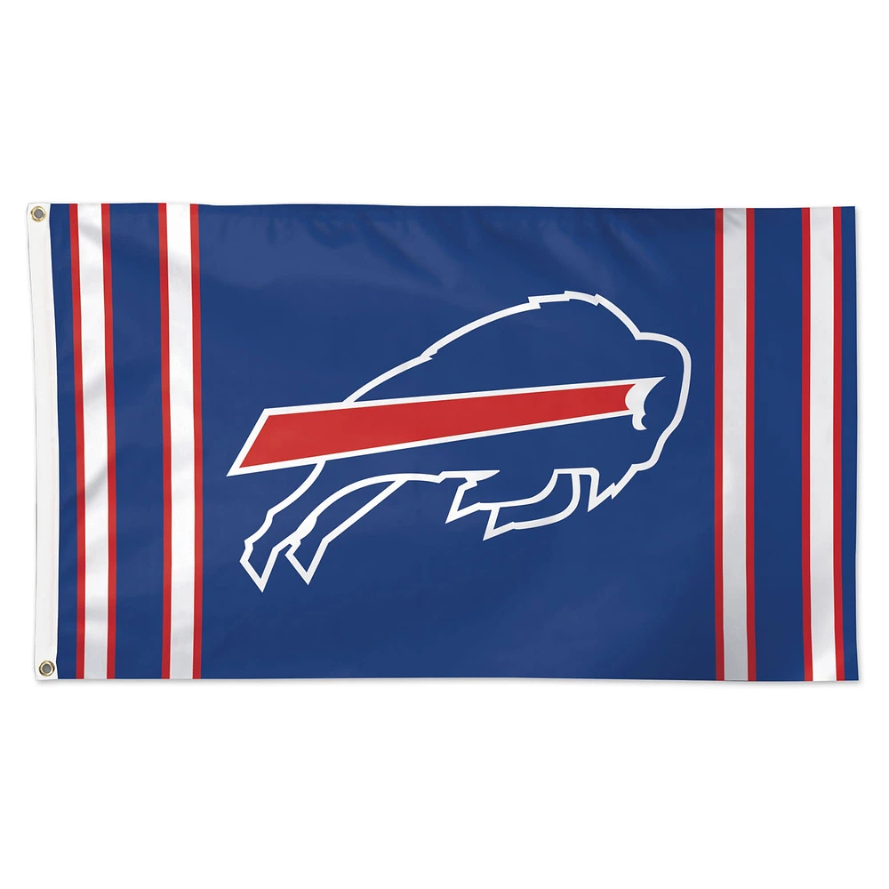 WinCraft Buffalo Bills 3' x 5' Vertical Stripes Deluxe Single-Sided Flag