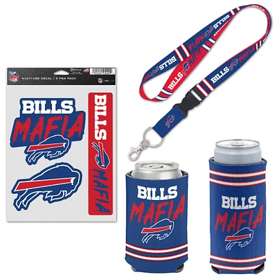 WinCraft Buffalo Bills Bills Mafia Four-Piece Fan Pack