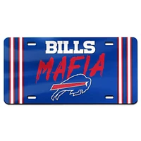 WinCraft Buffalo Bills Bills Mafia Laser Cut Acrylic License Plate