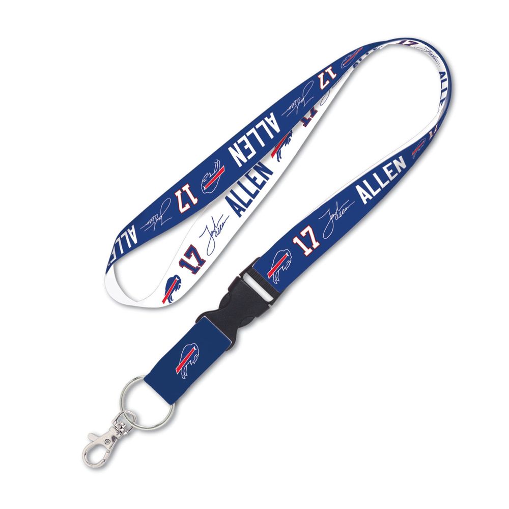 WinCraft Josh Allen Buffalo Bills Buckle Player - Lanyard