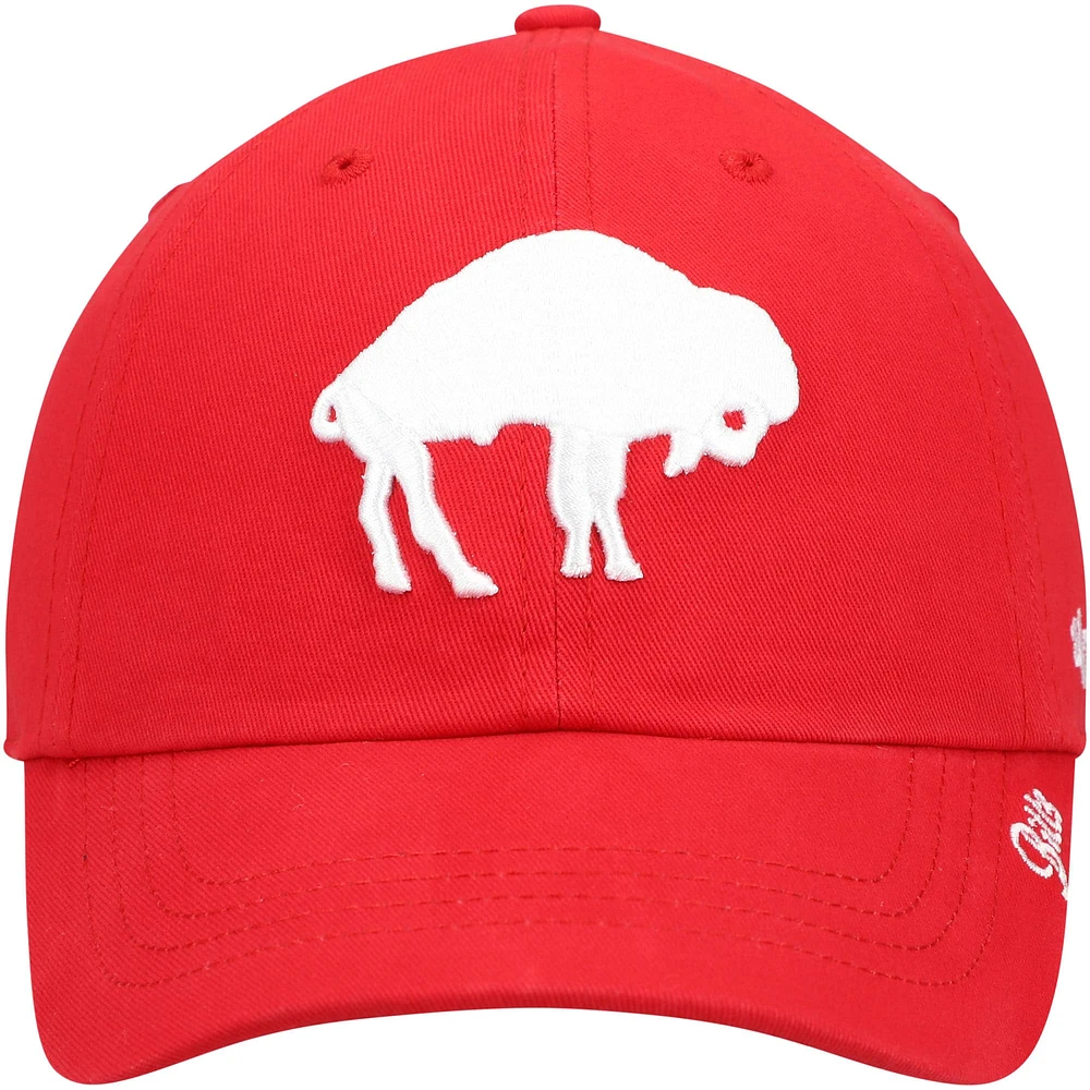 Women's '47 Red Buffalo Bills Miata Clean Up Legacy Adjustable Hat