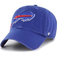 Women's '47 Royal Buffalo Bills Confetti Icon Clean Up Adjustable Hat