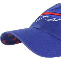 Women's '47 Royal Buffalo Bills Confetti Icon Clean Up Adjustable Hat