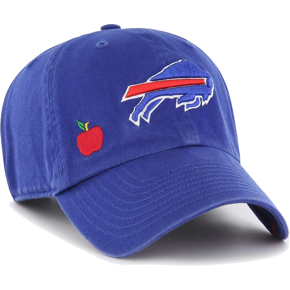 Casquette réglable '47 Royal Buffalo Bills Confetti Icon Clean Up pour femme