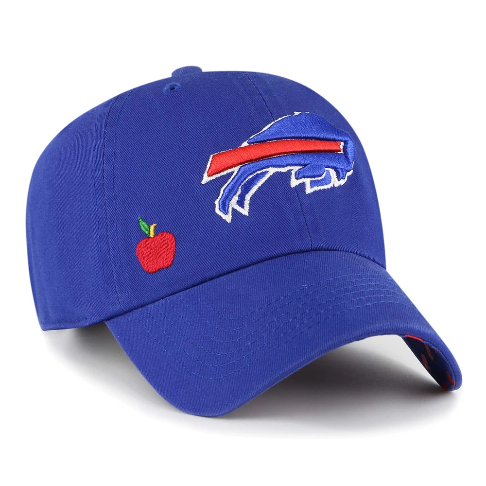 Casquette ajustable '47 Royal Buffalo Bills Confetti Icon Clean Up pour femmes