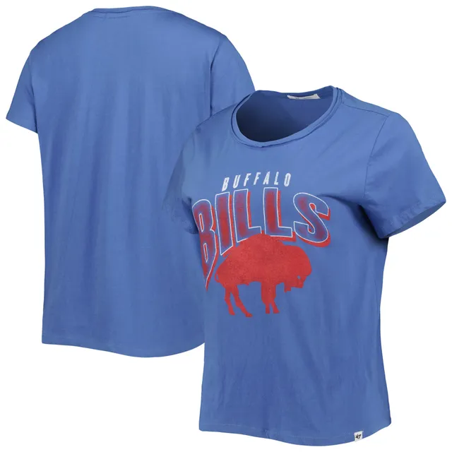 Bills Mafia Football Fan Womens T-Shirt - Royal Blue Womens Large