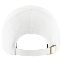 Casquette ajustable '47 Buffalo Bills Ballpark Cheer Clean Up pour femmes, blanche