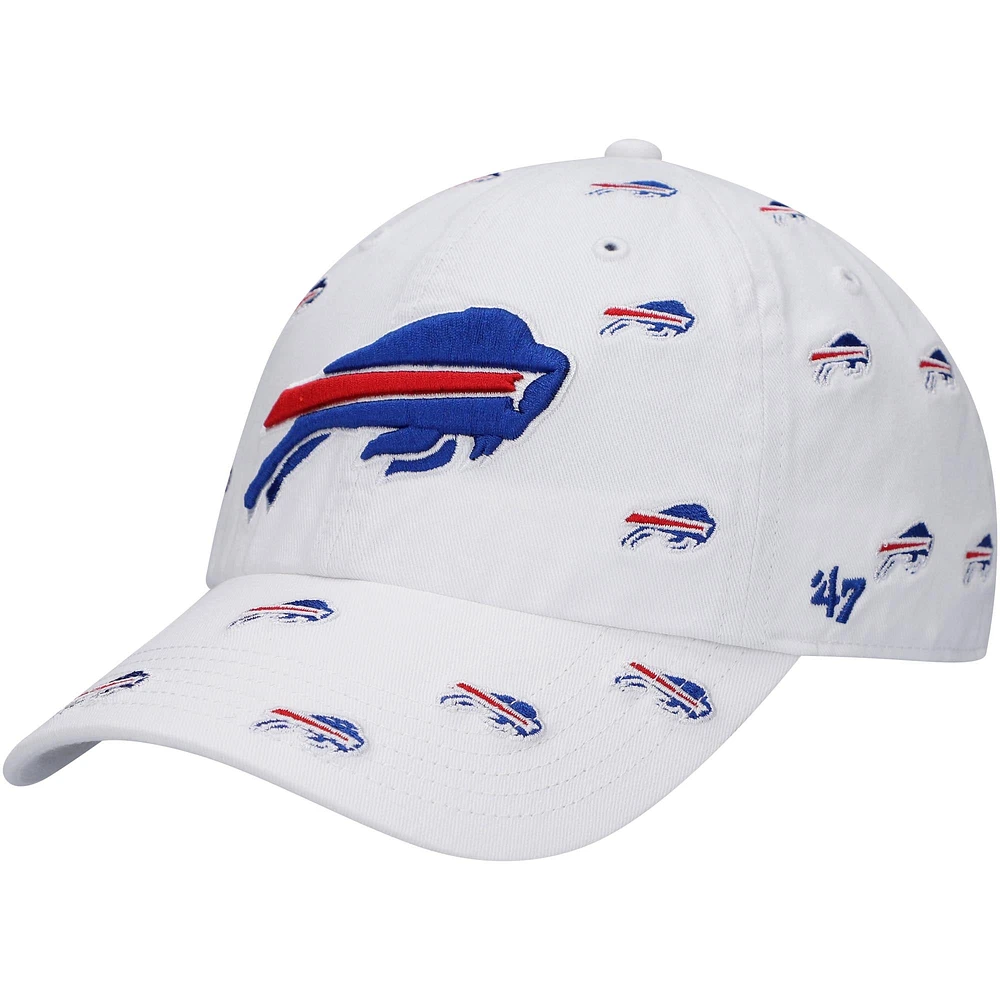 Casquette réglable '47 Buffalo Bills Confetti Clean Up pour femme