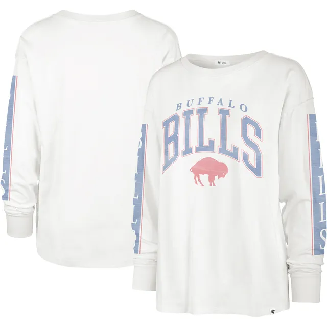 Lids Denver Broncos '47 Women's Statement Long Sleeve T-Shirt - White