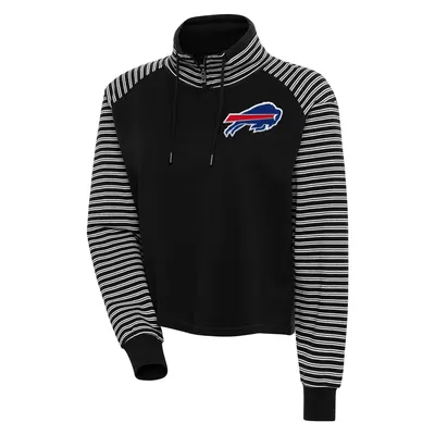 Lids Buffalo Bills Antigua Women's Metallic Logo Victory Full-Zip Hoodie