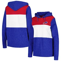 Women's Antigua Royal Buffalo Bills Wicket Pullover Hoodie