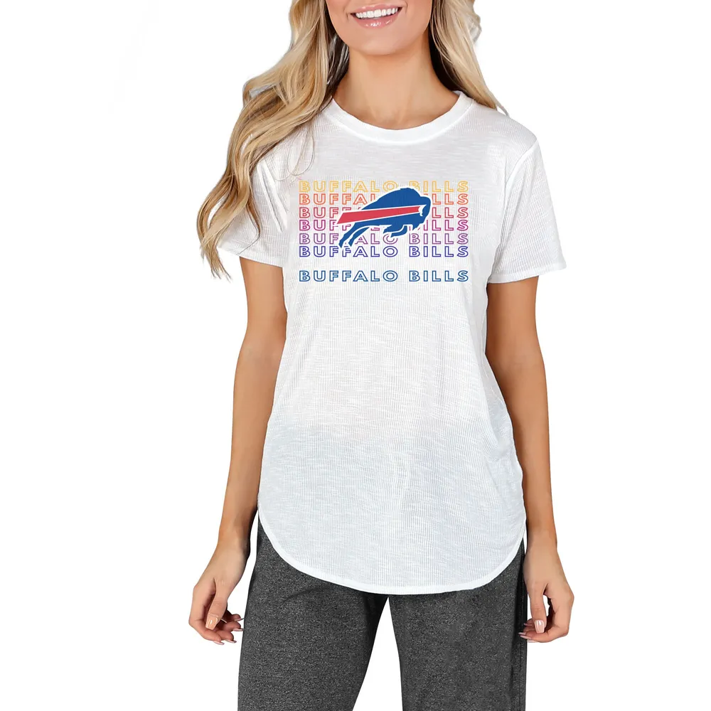 NFL Buffalo Bills Women's Plus Size Short Sleeve V-Neck T-Shirt - 1X