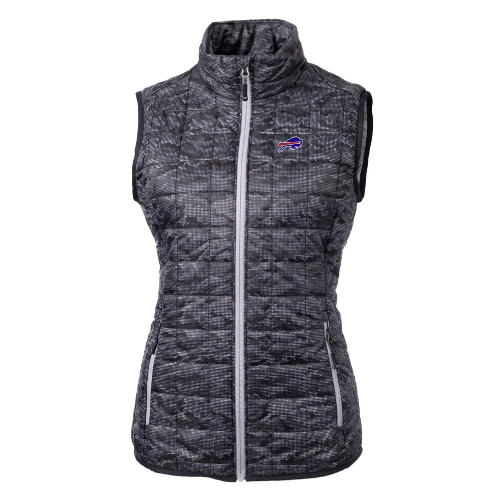 Lids Buffalo Bills Cutter & Buck Women's Rainier Printed Full-Zip Puffer  Vest - Black