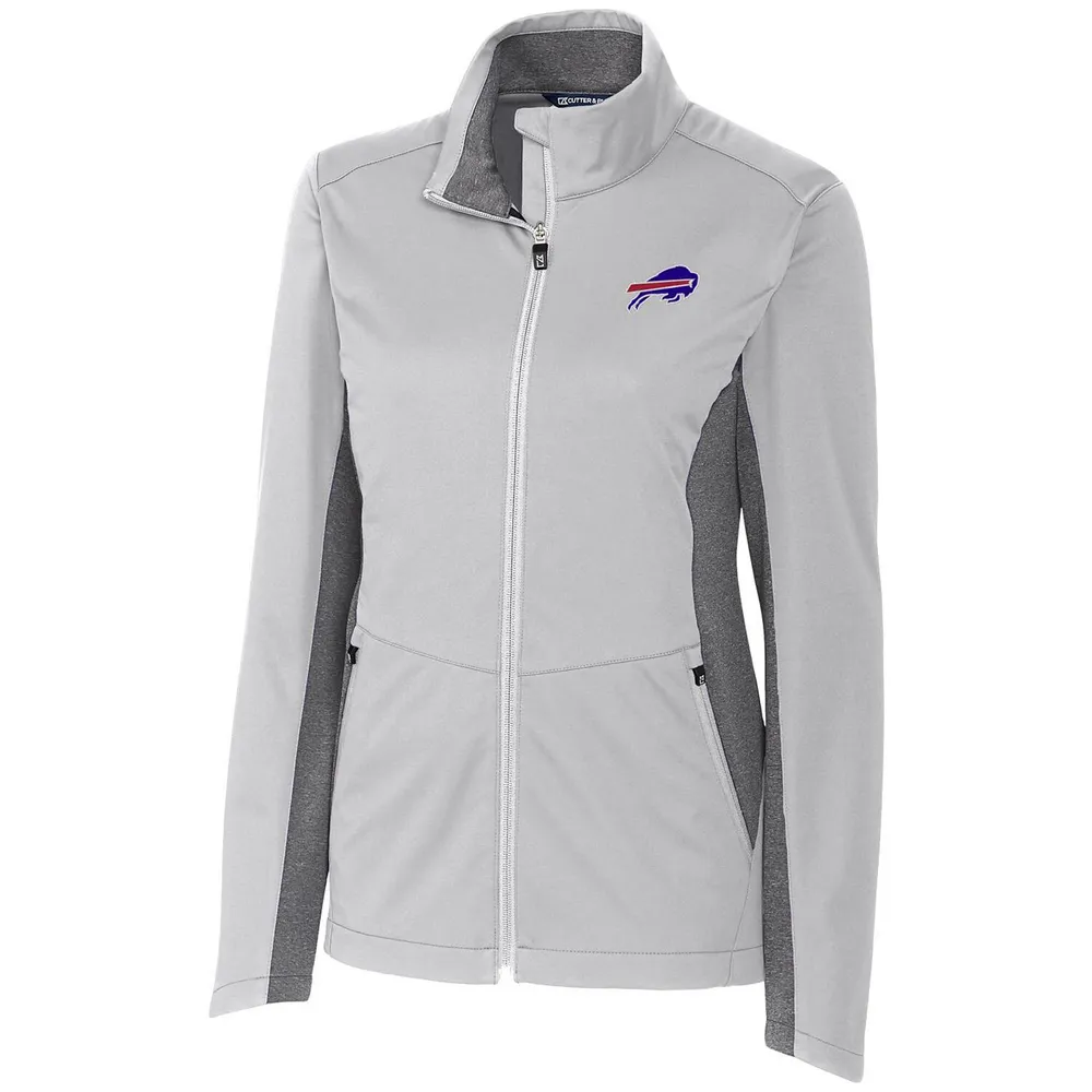 Lids Buffalo Bills Cutter & Buck Women's Navigate Softshell Full-Zip Jacket  - Gray