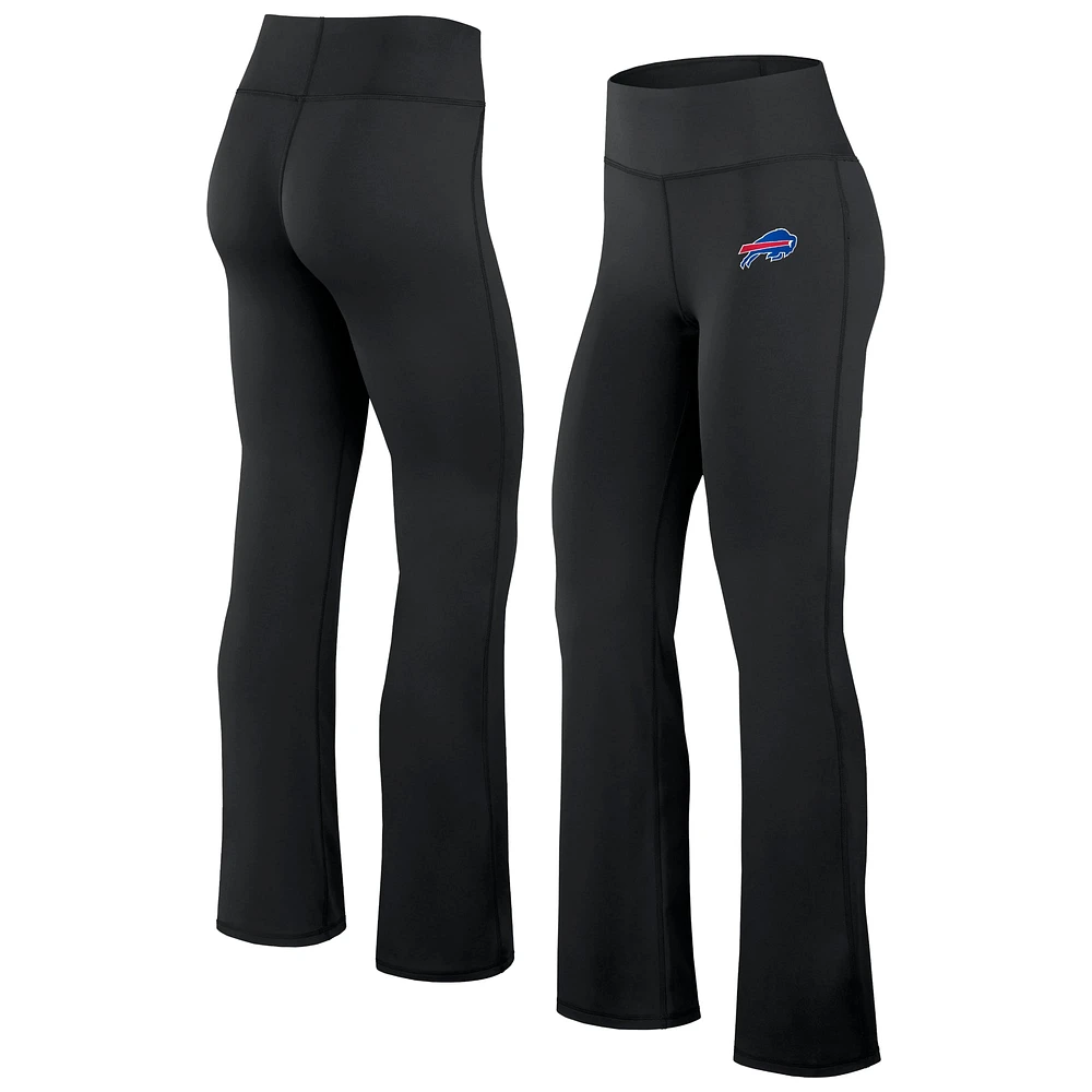 Women's Fanatics Black Buffalo Bills Maxed Out Flare Leggings