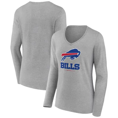 Lids Buffalo Bills Fanatics Branded Women's Logo Team Lockup V-Neck T-Shirt