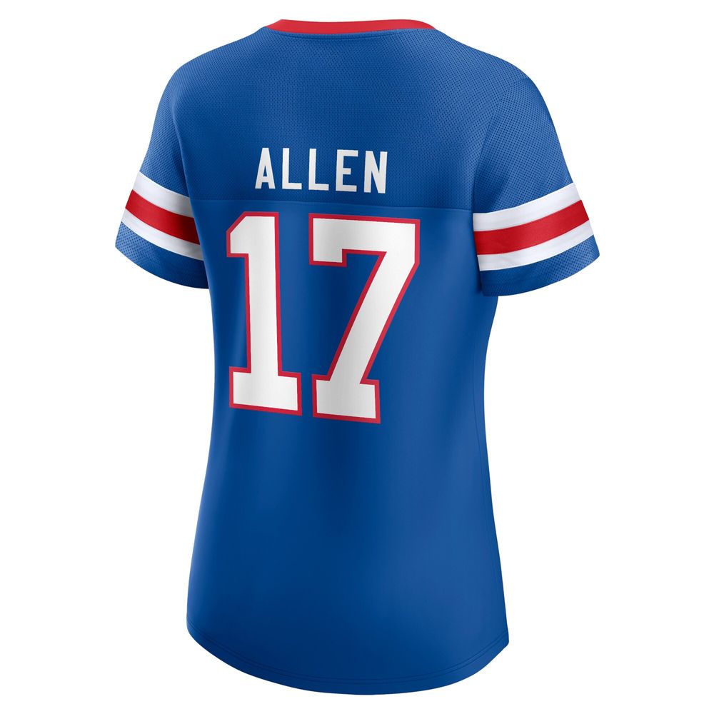 Youth Josh Allen Royal Buffalo Bills Name & Number Player Shorts