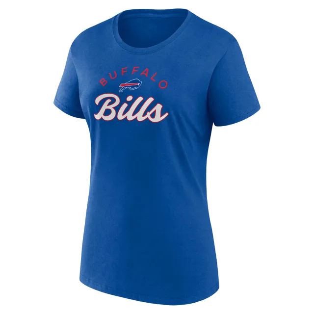 Women's Fanatics Branded Royal Buffalo Bills Hometown Collection V-Neck  Long Sleeve T-Shirt