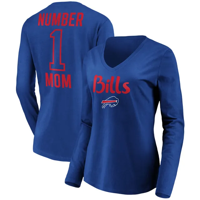 Lids Buffalo Bills Fanatics Branded Women's Hometown Sweep Long Sleeve  V-Neck T-Shirt - Royal