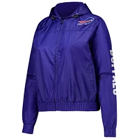 Veste entièrement zippée Fanatics Royal Buffalo Bills pour femmes