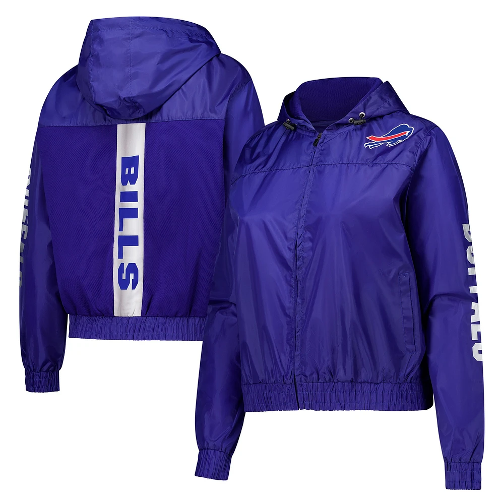 Veste entièrement zippée Fanatics Royal Buffalo Bills pour femmes