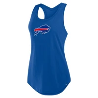 Women's Fanatics Royal Buffalo Bills Iron Fan Tank Top