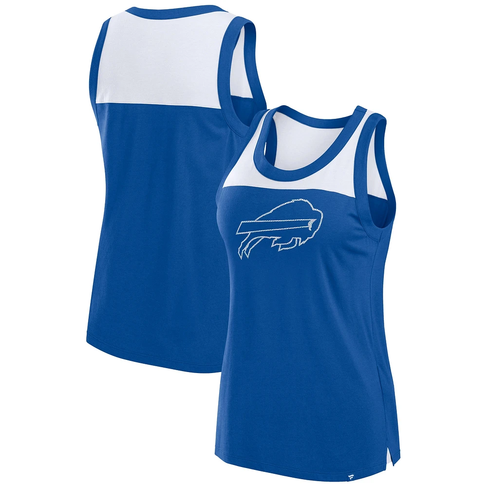 Women's Fanatics Royal Buffalo Bills Sequin Tank Top