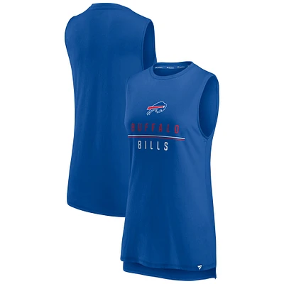 Fanatics pour femmes Royal Buffalo Bills True Contender - Débardeur