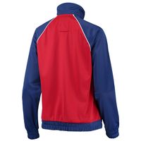 Women's G-III 4Her by Carl Banks Royal Buffalo Bills Backfield Raglan - Full-Zip Track Jacket