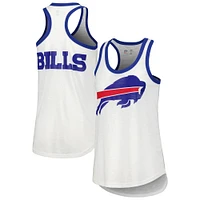 Women's G-III 4Her by Carl Banks White Buffalo Bills Tater Tank Top