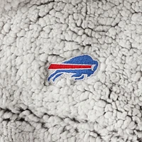 Veste à enfiler Buffalo Bills Sherpa grise pour femme