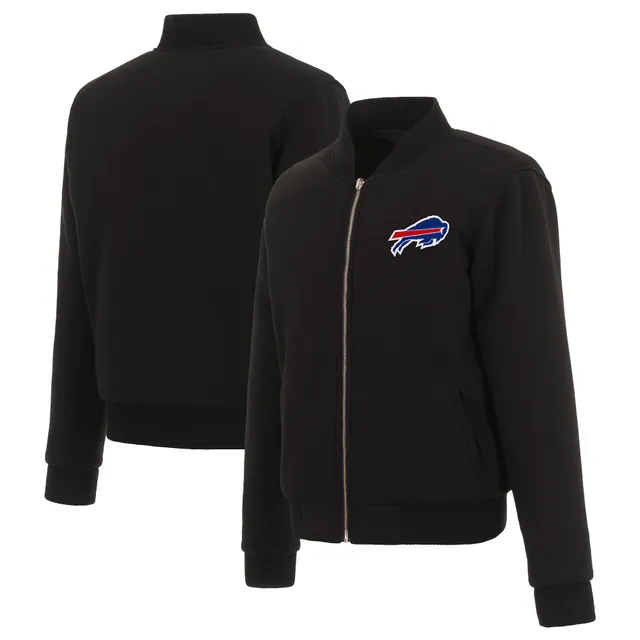 Arizona Cardinals - JH Design Reversible Fleece Jacket with Faux Leather Sleeves - Black/White X-Large