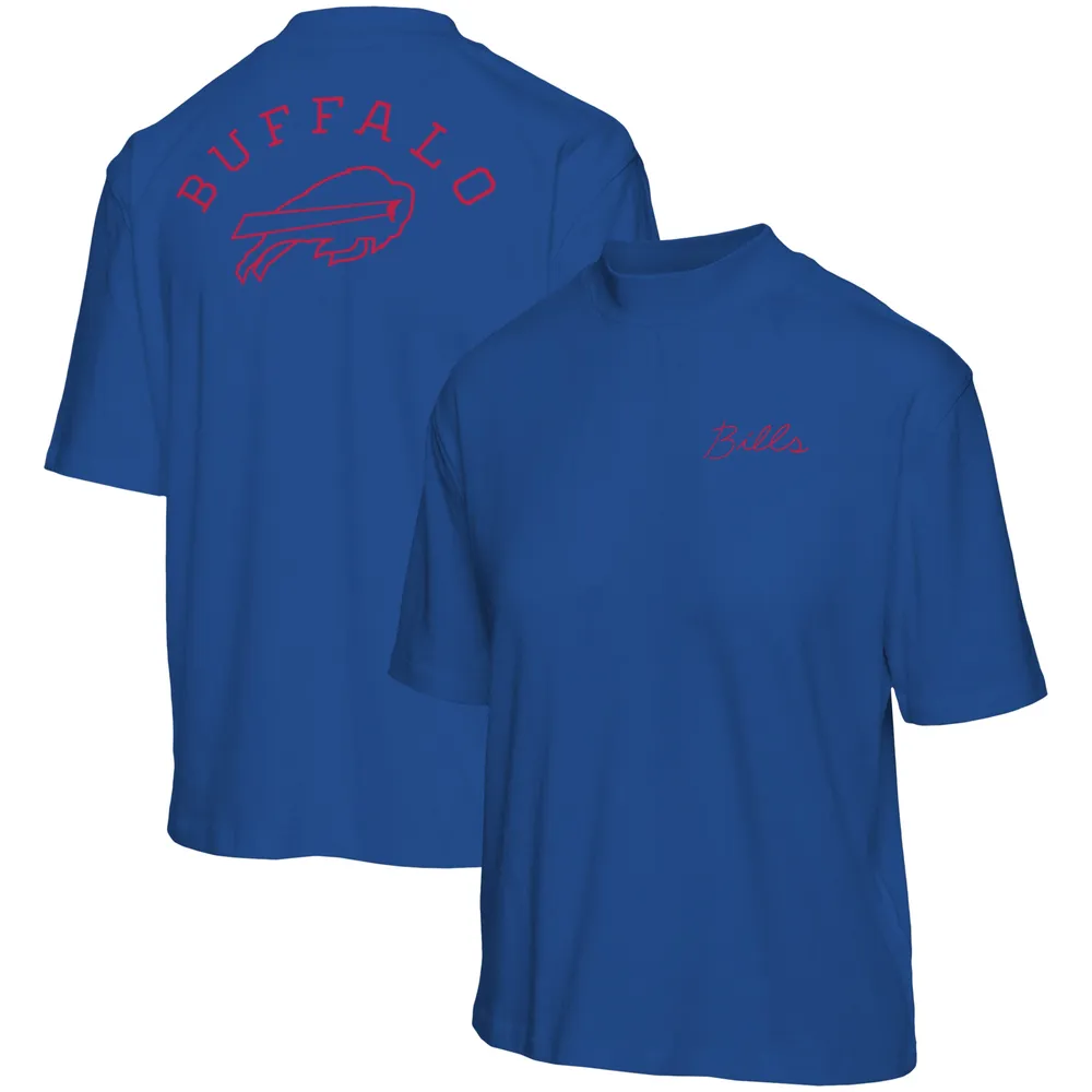 Women's Buffalo Bills Touch Royal Triple Play V-Neck T-Shirt