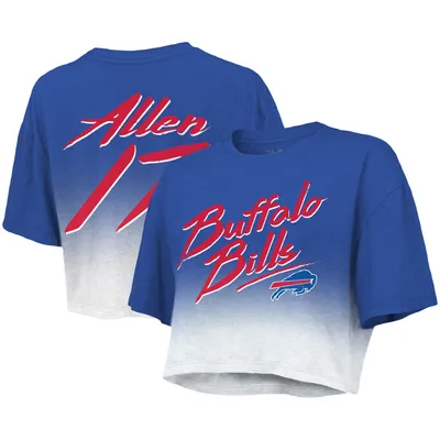 Men's Nike Josh Allen White Buffalo Bills Name & Number T-Shirt