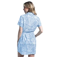 Robe en lin bleu Buffalo Bills Palm pour femme Margaritaville