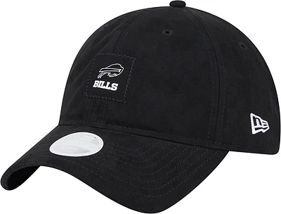 Casquette ajustable 9TWENTY Buffalo Bills en daim noir New Era pour femme